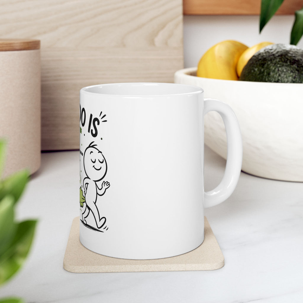 Funny Ceramic Mug — "All I Do Is Fart... and Walk Away" Humorous Coffee Cup