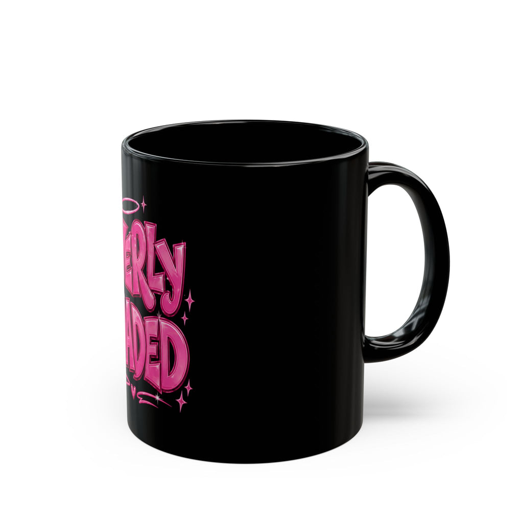 Overly Loaded Pink Graffiti Coffee Mug