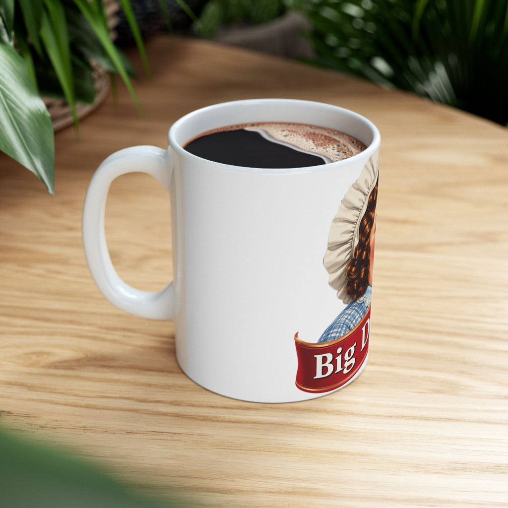 Big Deborah Ceramic Mug — Vintage Kitchen Girl 11oz