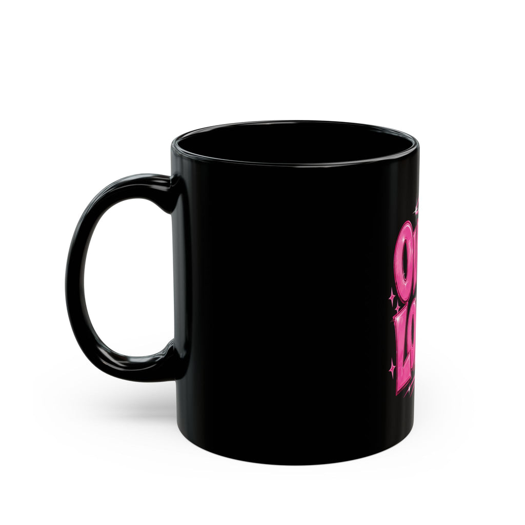 Overly Loaded Pink Graffiti Coffee Mug