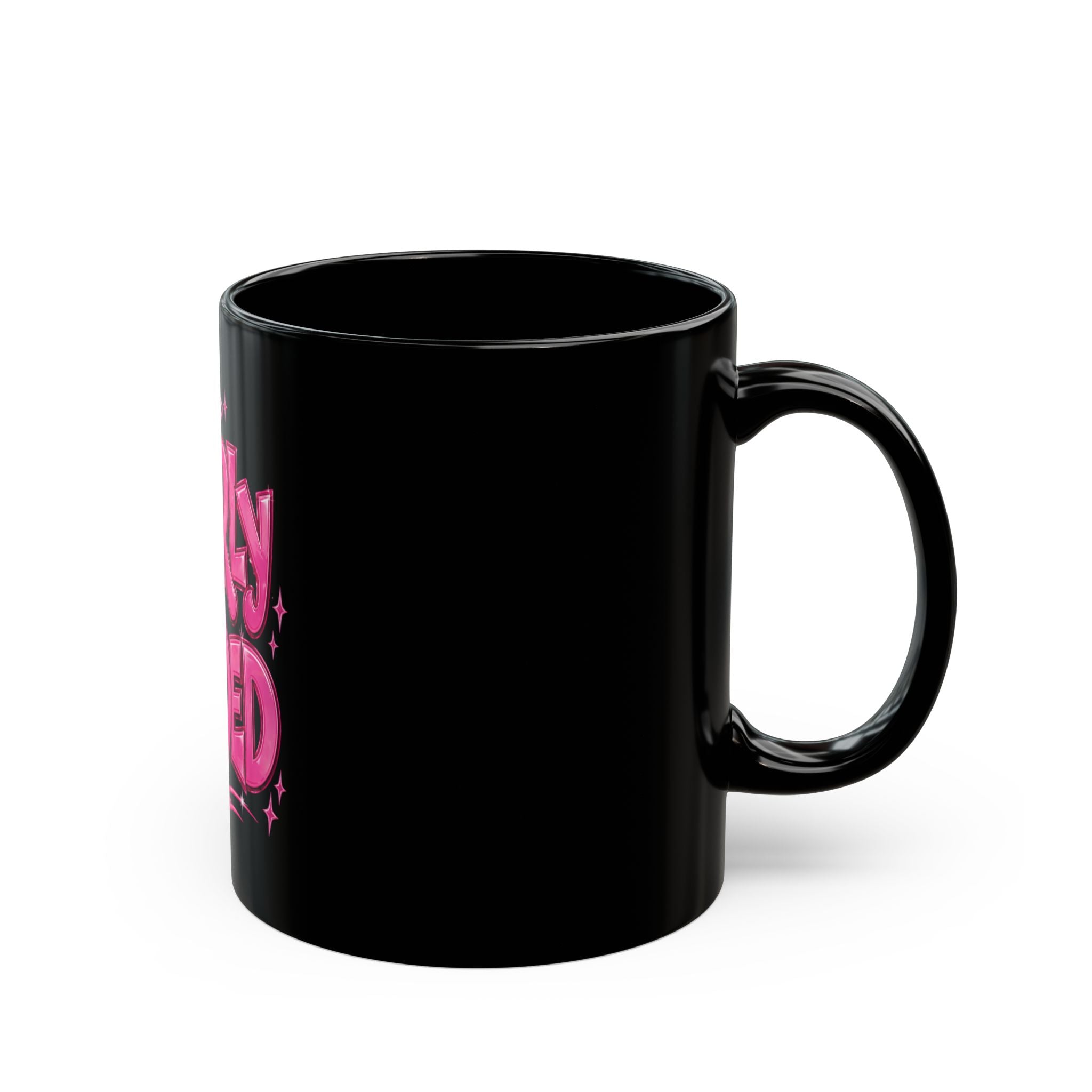 Overly Loaded Pink Graffiti Coffee Mug