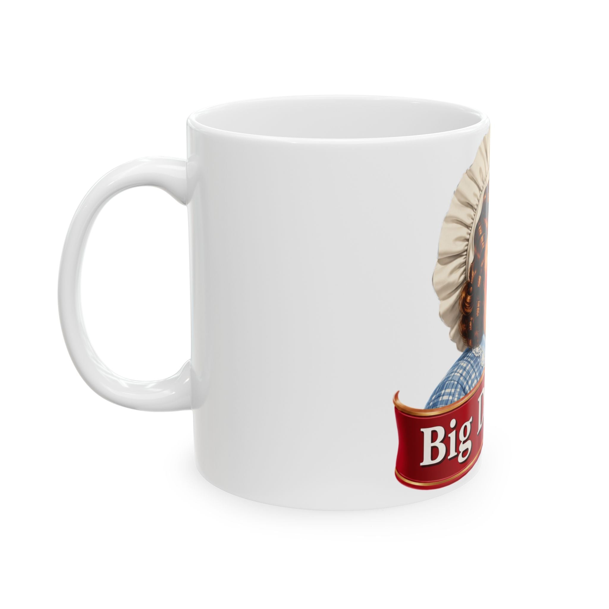 Big Deborah Ceramic Mug — Vintage Kitchen Girl 11oz